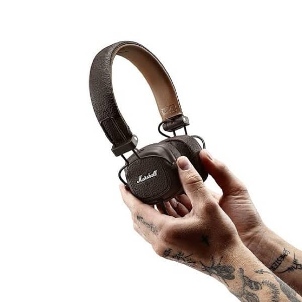 Marshall Major III Bluetooth + Wire headphones Imported 5