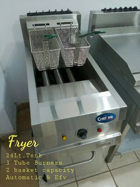 New Commercial fryer, Hot plate, Grill, Fast food Restaurant equipment 2