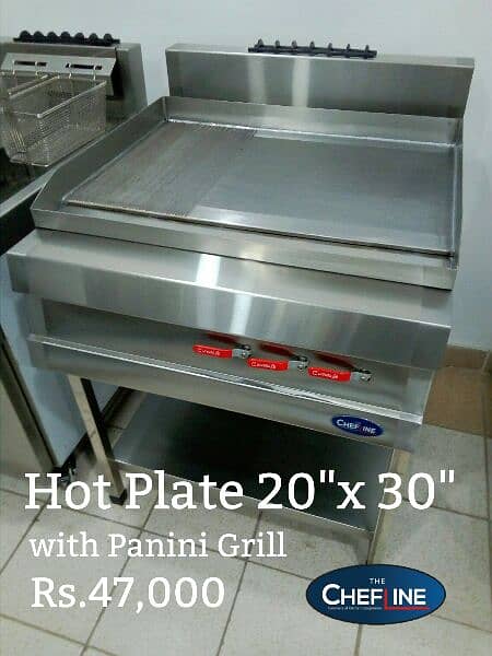 New Commercial fryer, Hot plate, Grill, Fast food Restaurant equipment 10