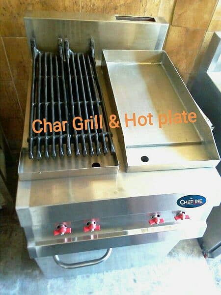 New Commercial fryer, Hot plate, Grill, Fast food Restaurant equipment 12