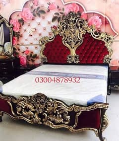 bed set/wooden bed/with factory rets 0