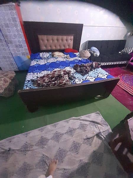 bed for sell  used bed polish ho ga tu new ho jaya ga 1