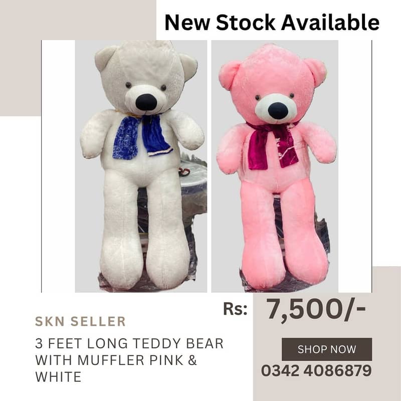 New Stock (Stuff Toy For Kids Soft ) 12