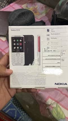 Nokia 5310 complete box with original charger