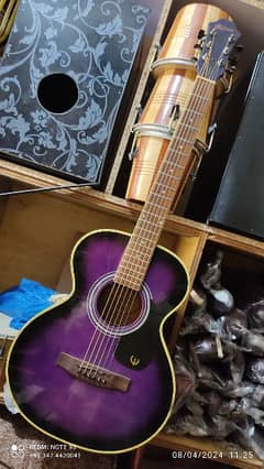 Guitar available purple color