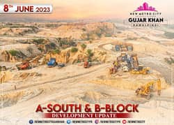10 Marla Residential Plot South A Block New Metro City Gujar Khan Available for Sale 0