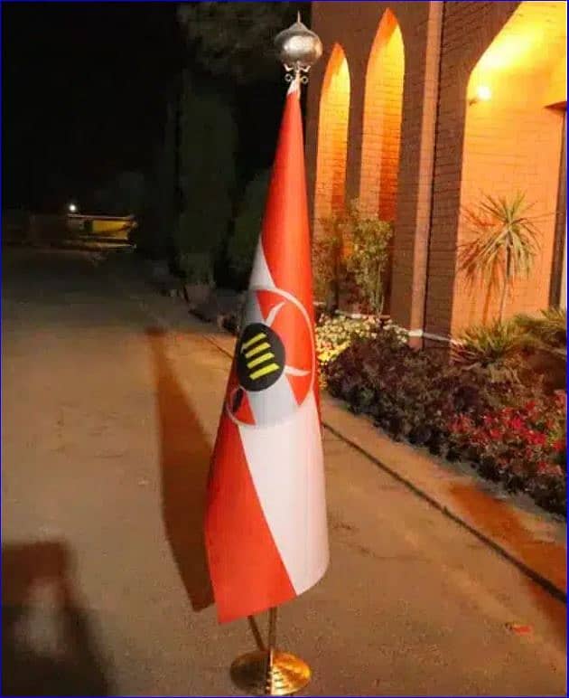 Indoor Army flag & Pole , Table flag , outdoor flag , AJK Flag ,Lahore 5