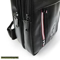 Oxford Leather Waterproof Backpack 0