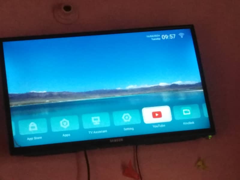 03091167094 WhatsApp sumsung android led 32" new condition 0