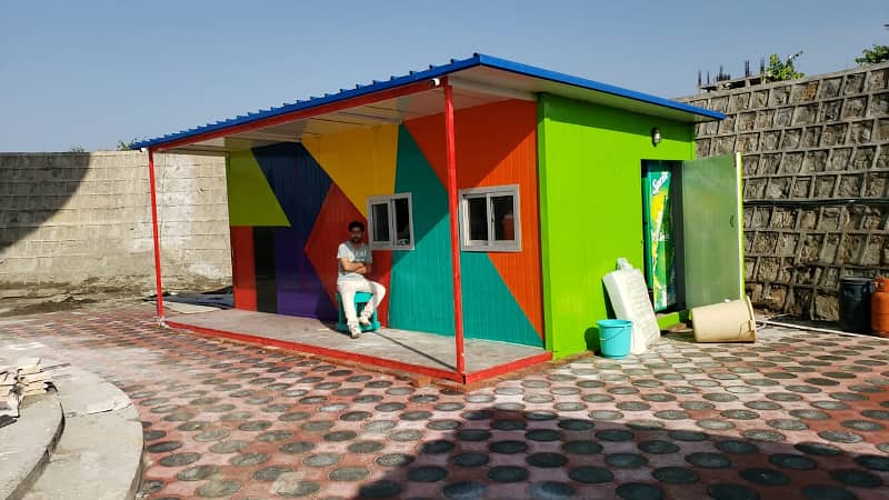 cafe container dry container office container prefab homes porta cabin 3