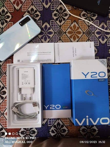 Vivo y20 available 4gb ram 64gb Memory my wtsp/0347-68:96-669 2