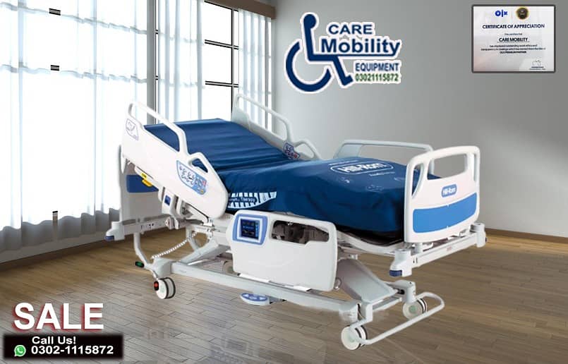 Electric Bed Medical Bed Surgical Bed Patient Bed ICU Bed Hospital Bed 16
