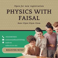 Online Physics Tutor(Male) Science Teacher+Online Female Quran Teacher