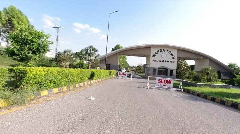 5 Marla Closed Road Residential Plot. Available For Sale in Wapda Town Islamabad. 9