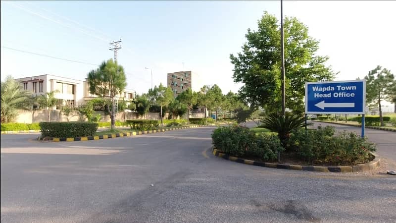 5 Marla Closed Road Residential Plot. Available For Sale in Wapda Town Islamabad. 19
