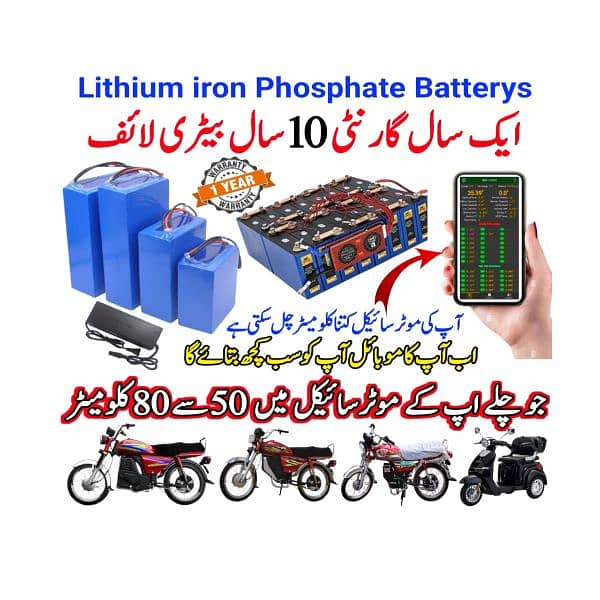solar inverter and electric bike new Lithium battery 3