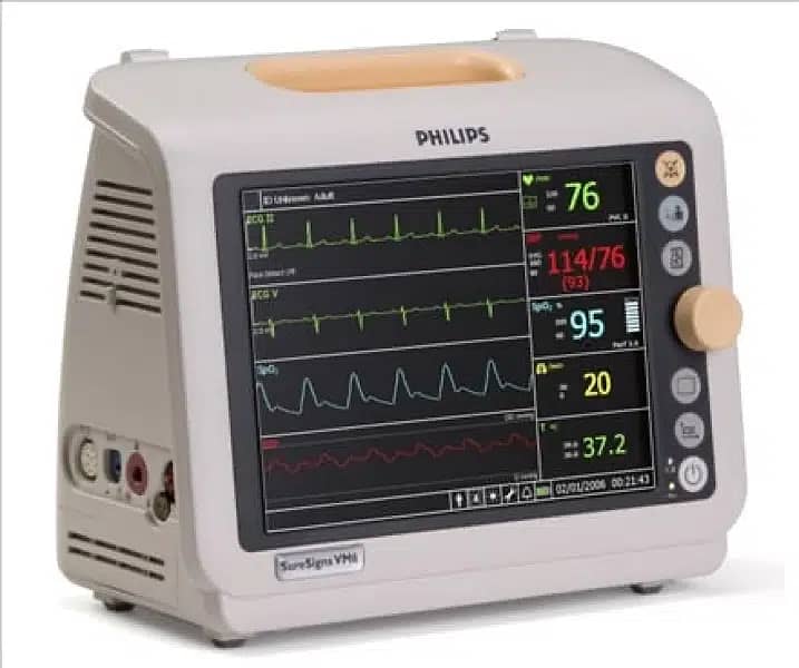 Cardiac Monitor/Vital Sign Monitor ,Bipap Cpap Machine all parameters 11