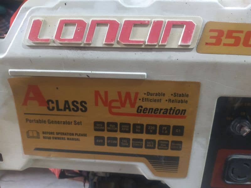 Loncin Generator Lush Condition Imported 1