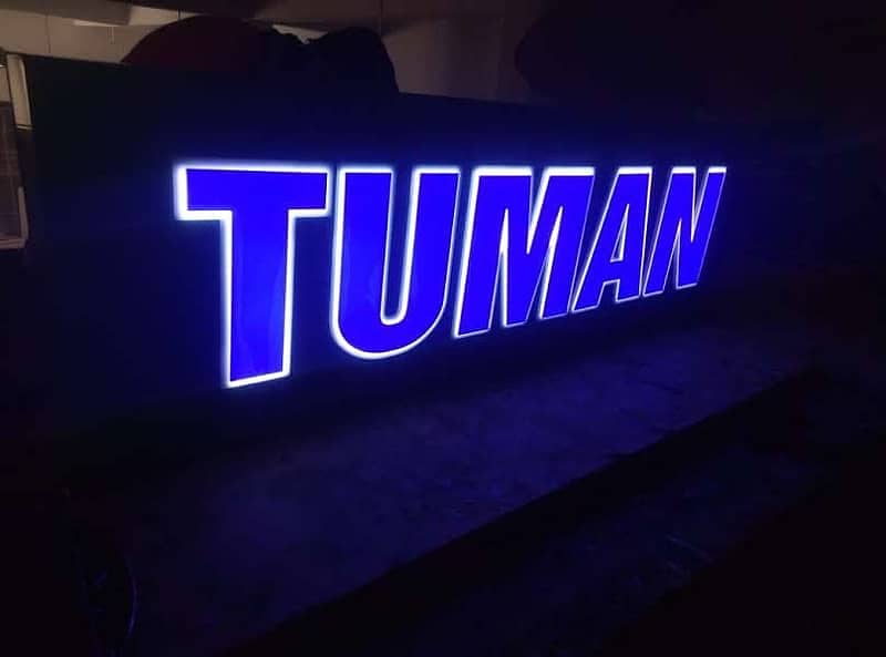 3D Letters Board Sign Acrylic Steel All over Pakistan wholesale Rate 1