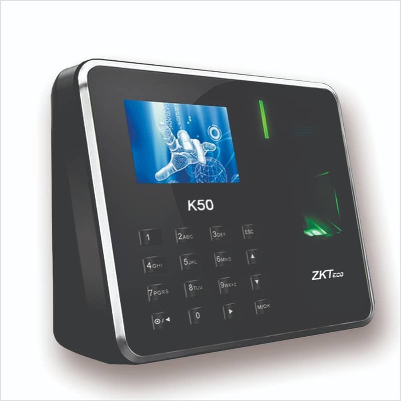 Fingerprint Face Biometric Time Attendance Machine ZK K50 K40 MB20 460 5