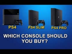 ps4 Fat ps4 pro ps4 slim for sell 0