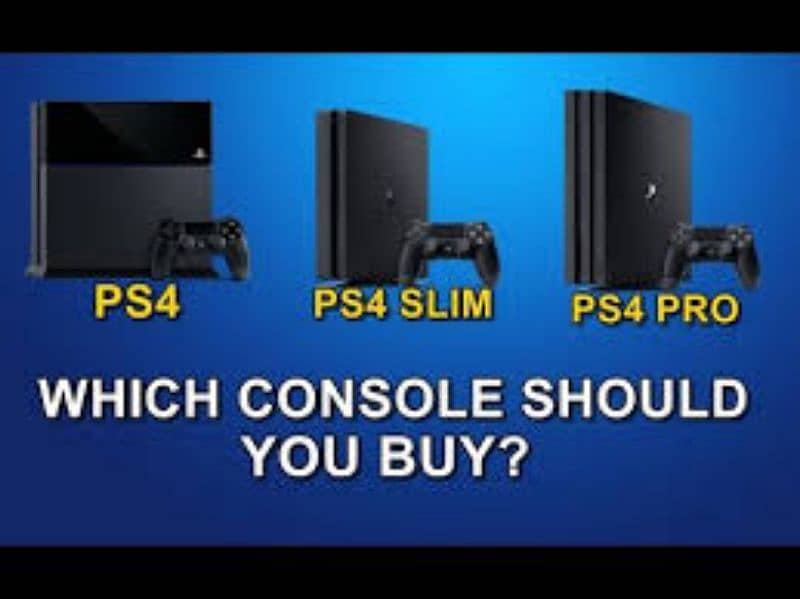 ps4 Fat ps4 pro ps4 slim for sell 0