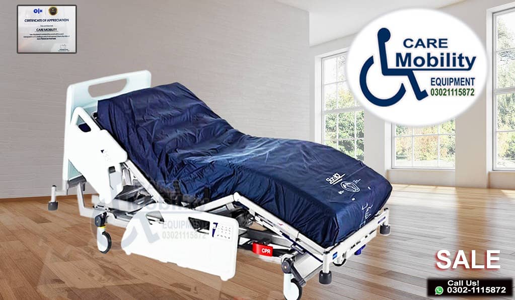 USA Imported Hospital Bed Surgical Bed Patient Bed manual Bed 3