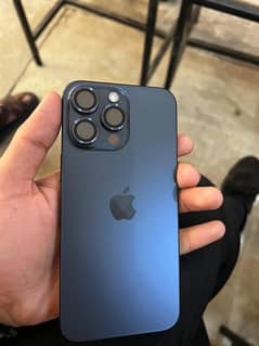 iphone 15 pro max blue titanium