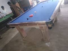 2 tables 1 snooker and 1 billiard