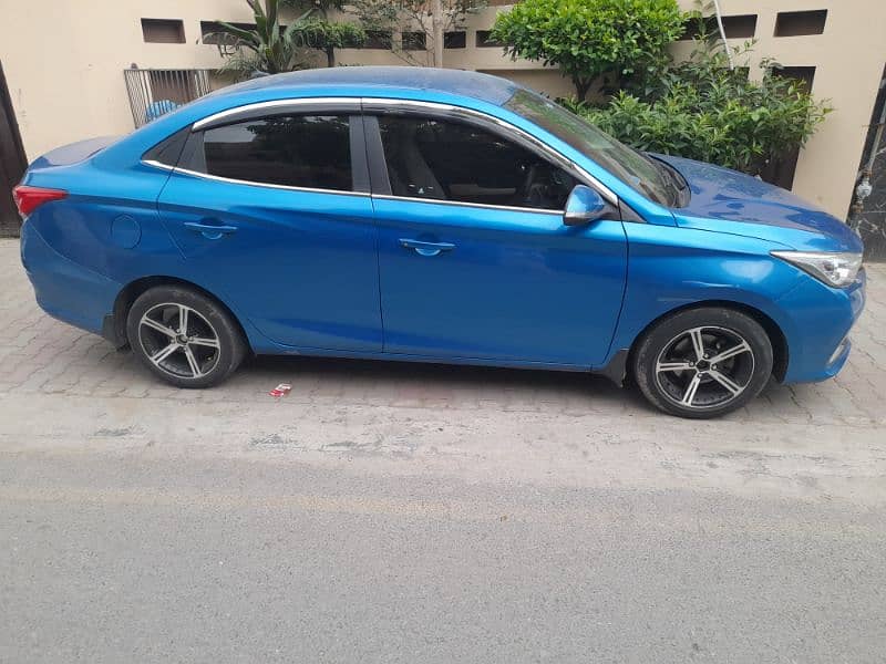 Changan Alsvin Blue color car 12