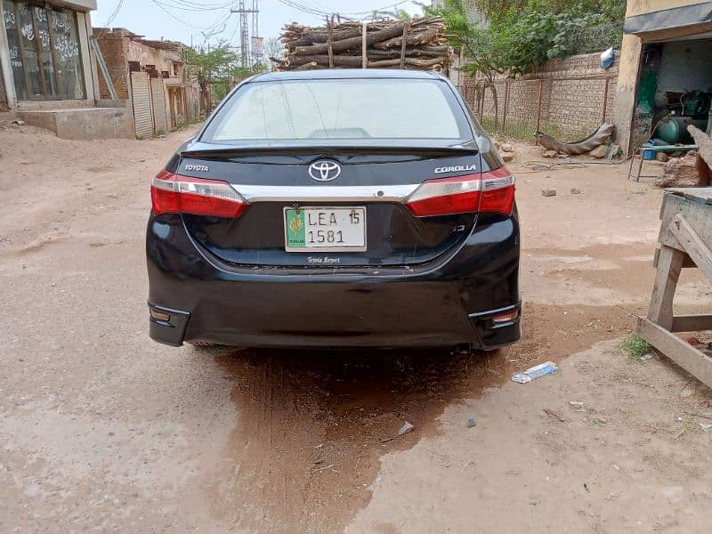 Toyota Corolla Xli 2015 Convert Into Gli 3