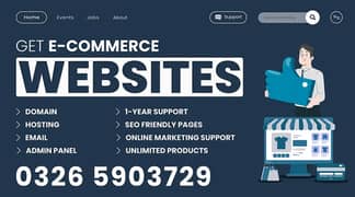Ecommerce Website | Website Design | Digital Marketing | Graphic | SEO 0