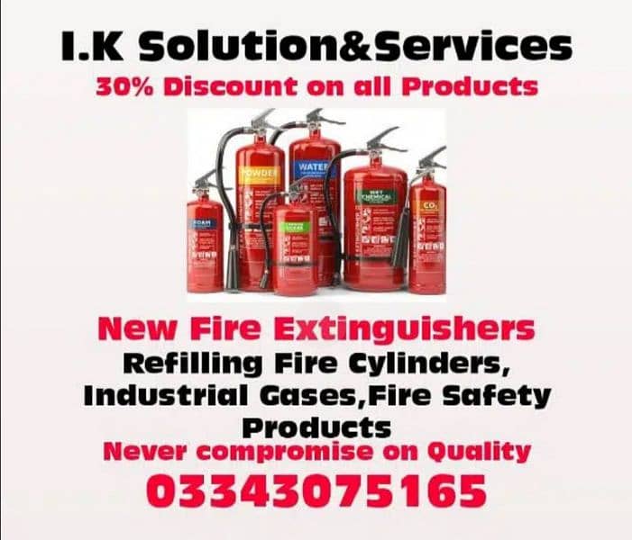 Fire Extinguisher Cylinders and Refilling 0