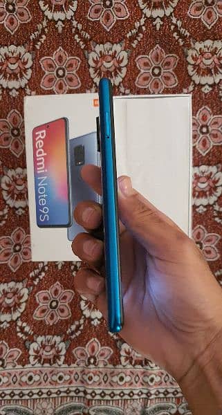 Xiaomi Redmi Note 9s with box lush piece 2