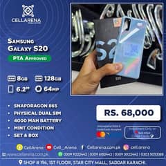 Cellarena Samsung S20 Dual Sim Approvedi