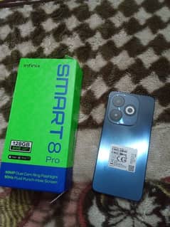 one week use hoa 10/10 condition with box charger Infinix smart8 pro