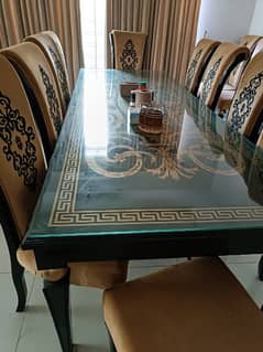 12 seater dinning table pure wood