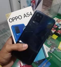 Oppo A54 4/128 with box and charger condition 10/8 0