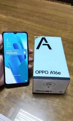 oppo a16e 10/10 with box warranty available contact me