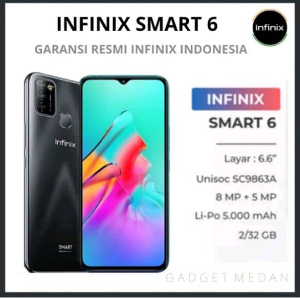 Infinix smart 6.3/64 Gb in mint condition 1