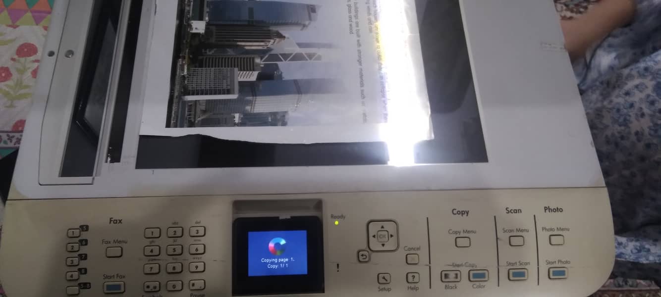 HP Color LaserJet CM1312nfi Multifunction Printer 9