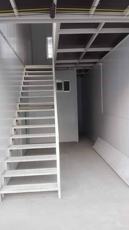 prefab double story building marketing office container portable toilet 4