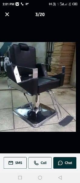 Saloon chairs | shampoo unit | massage bed | pedicure | saloon trolly 2