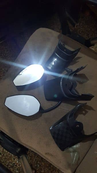 Bike Side mirrors 3 pairs new 1