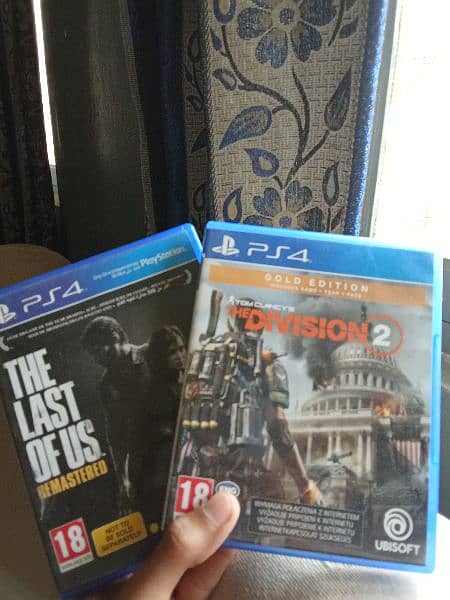 division 2 or the last of us and fifa 18 0