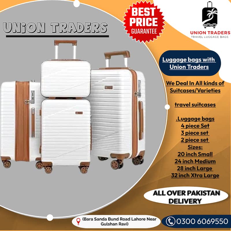 travel bags/luggage bag/fiber suitcase/unbreakable suitcase 0