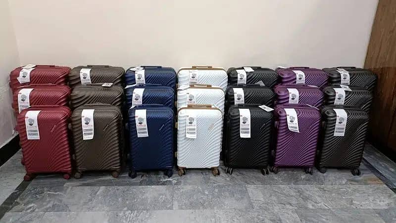 travel bags/luggage bag/fiber suitcase/unbreakable suitcase 3