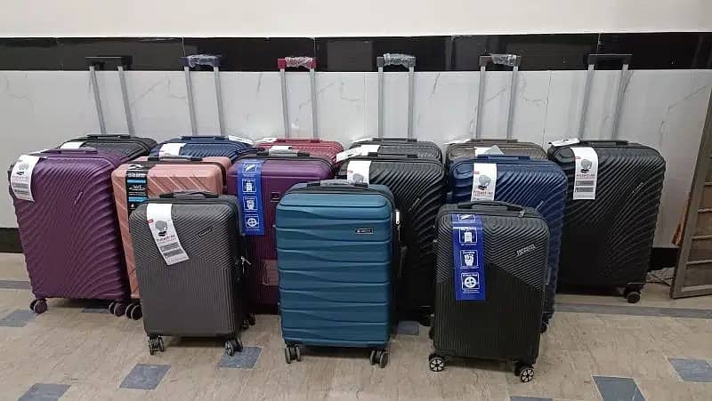 travel bags/luggage bag/fiber suitcase/unbreakable suitcase 8