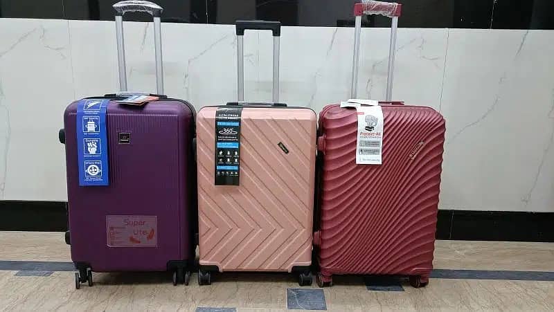 travel bags/luggage bag/fiber suitcase/unbreakable suitcase 9