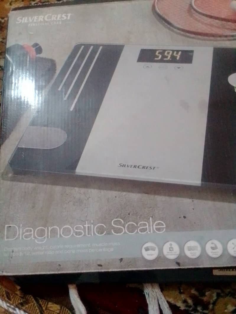 Silver cast personal care weight machine 1